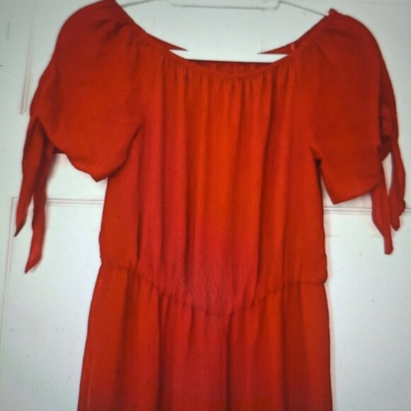 Christmas Red Sugar Lips Off the Shoulder Jumpsuit Med - Picture 3 of 4